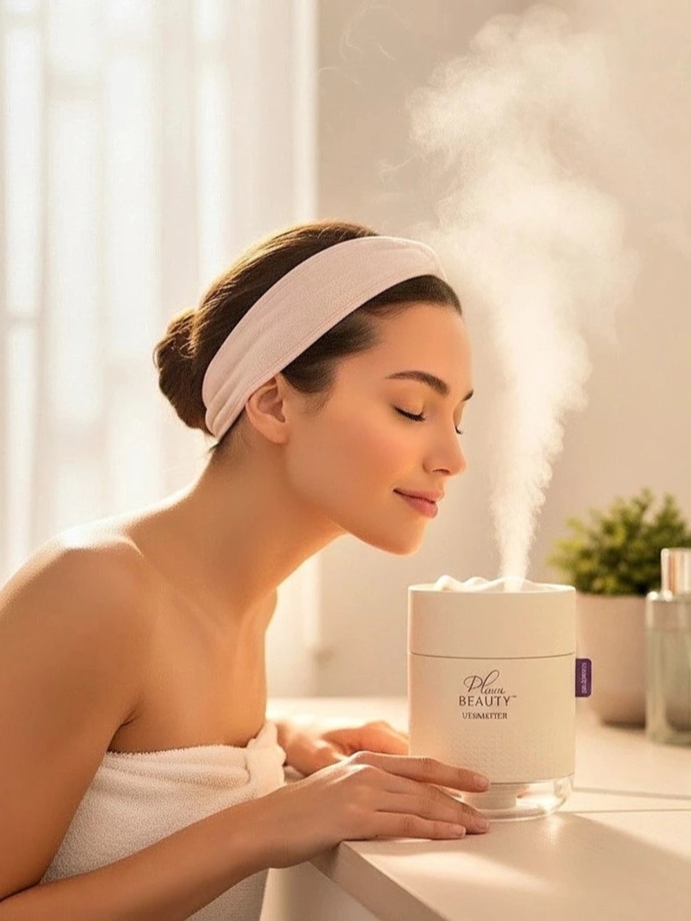 Plum Beauty DermaFier Skincare Tool in White